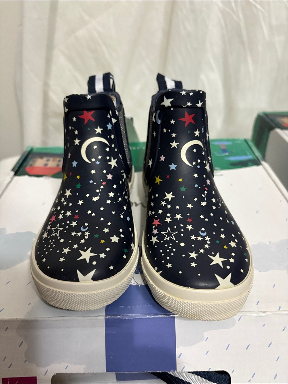 Joules kids Rain Boots size US 9 NWT